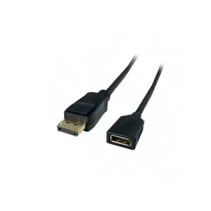 D[10888]DP 1.2케이블, 디스플레이포트 연장케이블 M/F, 4Kx2K/ 60HZ, Black, 5M