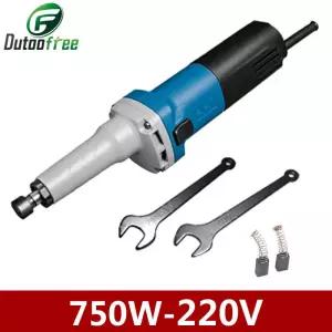 750W 220V 전기 그라인더 로타리 도구 용 미니 드릴 금속 표면 연삭 연마 전동 공구 5 속도