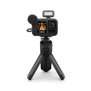 GoPro HERO13 블랙 크리에이터 에디션 - HERO13 블랙, 볼타(배터리 그립, 삼각대, 리모컨), 미디어 모드, 라이트 모드, 엔듀로 배터리, 마그네틱 래치 마운트 및 휴대용 케이스 포함