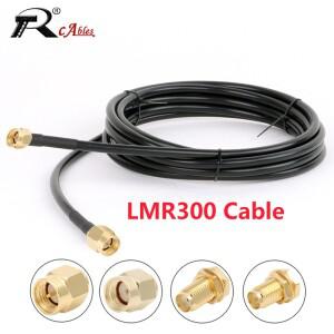 1PC 50-5 RF 동축 케이블 LMR300 SMA 암수 - 커넥터 안테나 연장 50옴 저손실