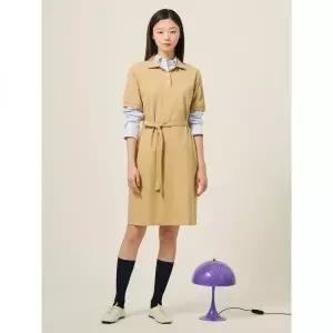매장정품 빈폴 BEANPOLE LADIES [Essential] 피케 원피스 베이지 (BF5471E01A) BF5471E01A 722526
