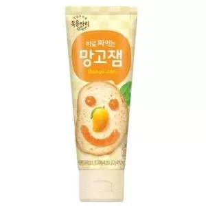 복음자리 디저트 간식 홈카페 브런치 간편하게 쭈욱 바로 짜먹는 망고잼 100g