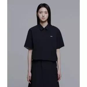내셔널지오그래픽 N242WTS960 여성 아델리 경량 우븐 스트레치 카라티셔츠 CAR본 BLACK 452929
