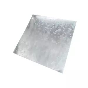 함석판 1T 아연도금철판 500 x mm 600 판재 비철금속판 0.5T 강철판