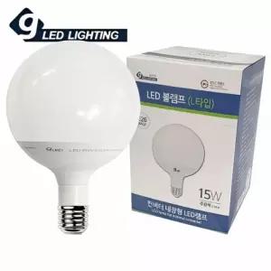 LED 볼전구 컨버터 램프 15W 주광색 L타입 전등 천장