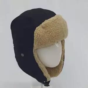뽀글이방한모자 한파 블랙 방한모자 방한모 뽀글이