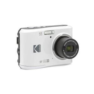 4배 광학 줌 27mm 광각 및 2.7인치 LCD 화면을 갖춘 코닥 픽스프로 친화적인 줌 FZ45-WH 16MP 디지털 카메라(화이트)