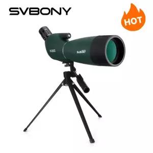 필드스코프 망원경 SVBONY 25-75x70 스팟팅 스코프 강력 줌 단안 FMC BAK4 조류 관찰용 방수 삼각대로 촬영