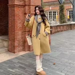여성 점퍼 리버시블 후드 머플러 야구 도톰한 코트 원픽1