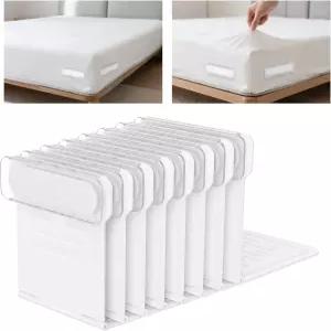 모서리용 Uouser 침대 시트 홀더 8Pcs 미국 특허 헤비 듀티 피팅 베드락 단단하고 유지 모든 매트리스
