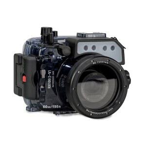 다이빙, 서핑, 조정, 스키를 위한 소니 RX100 I-V IPX8 40m/130피트 최대 잠수 깊이 수중 카메라 케이스와 호환되는 바다 개구리 방수 카메라 하우징
