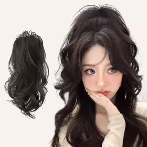 [셀러에이드]삐침 물결 웨이브 집게 가발 SD240525 엄마가발 여성 패션가발