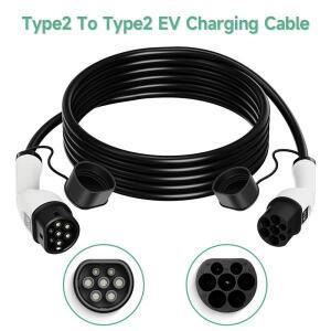호환휴대용 EV 충전 케이블 32A 22KW 3상 전기 자동차 3.5KW 16A 1상 EVSE 키트 유형 2 - IEC62196-2