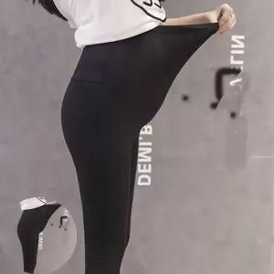 임산부바지 여성 임산부 여름 7부 레깅스 편한