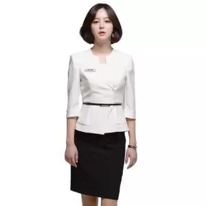 상담 실장 유니폼 병원 피부과 성형외과 근무복 은행 코디 프론트 미용 간호사 호텔리어 코디네이터