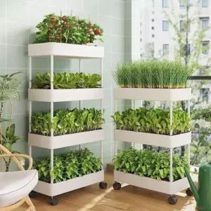 스마트 가정용 기르기 채소 선반 재배기 키우기 새싹 A73 1단