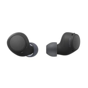 소니 WF-C510 진정한 무선 인이어 블루투스 이어버드 헤드폰, 최대 22시간 배터리, 멀티포인트 연결, 마이크 및 IPX4 방수, 블랙-뉴