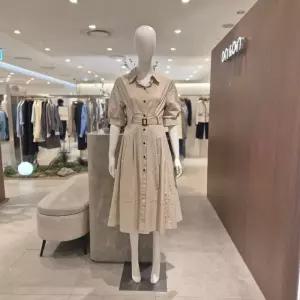 백화점 온앤온 볼륨소매 카라넥 원피스 NJW5MO410