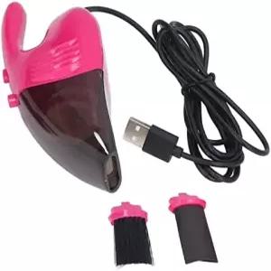 HEPDD USB 휴대용 키보드 진공청소기 자동차 실내 서랍 틈새를 위한 강력한 흡입력을 갖춘 미니 데스크톱