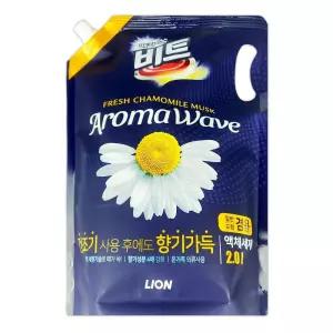 쌍문상회 지금 필요한 비트 아로마웨이브 카모마일 겸용 액체세제 리필2L -O