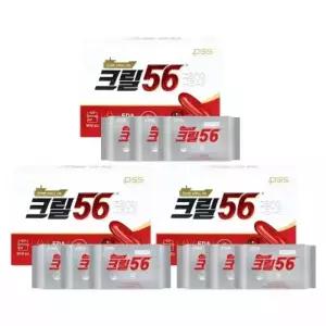 펄세스 크릴오일 크릴56 1000mgX30캡슐X9팩