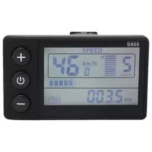 방수 전기 자전거 LCD 디스플레이 패널교체 개조용S86624V