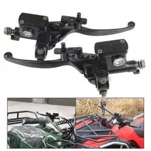 범용 더트 바이크 ATV 사륜 실린더 유압 레버왼쪽 오른쪽 클러치 펌프50cc-250cc