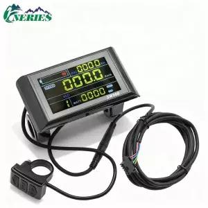5코어 컬러 스마트 LCD 데이터 디스플레이 SW900 전기 자전거용 방수 5핀 미터스쿠터 및 산악 개조용