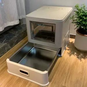 모래 사막화방지 밀폐 서랍형 탈취 냄새안나는 고양이 화장실 반려묘 냉장실 바트