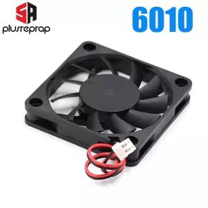 6010 DC 12V 24V 냉각 팬 Reprap 3D 프린터 부품 용 브러시리스 DC 쿨러 60x60x11mm 플라스틱 팬