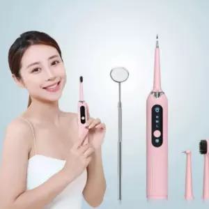 전동 구강세정기 초음파 휴대용 무선 치아세척기 치석제거기