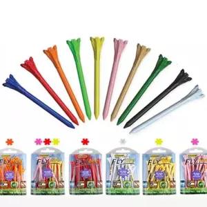 [하프클럽/셀러허브_아웃도어]챔프 6color 자마 플라이티 갈퀴형 83mm(15개입) 골프티 필드용품