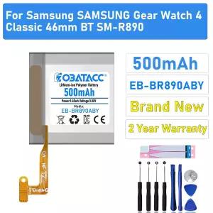 2026년 EOBATACC 500mAh EB-BR890ABY 배터리 삼성 호환 기어 워치 4 클래식 46mm BT SM-R890 스마트 도구