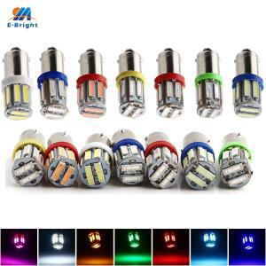 자동차 인테리어 독서등 돔 램프 LED 주차 DRL 번호판 BA9S 434 T4W 10 7020 SMD H6W DC 12V 24V 개