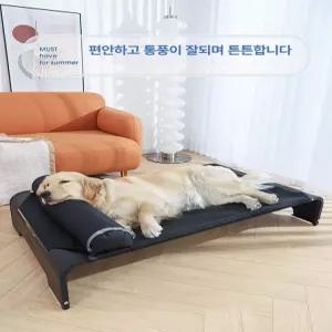 강아지 방석 애견 고양이 쿠션 원형 대형 담요 방수 커버분리 해먹 이불 대형