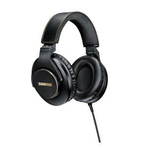 SHURE SRH840A 프로페셔널 오버이어 유선 스튜디오 접이식 디테일한 블랙 크리티컬 응답이 주파수 헤드폰 디자인 청취 가능 있는 조절 사운드 헤드셋 맞춤형 모니터링