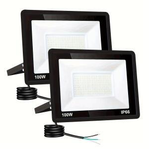 AC220/110V LED 투광 조명 IP66 방수 10W 20W 30W 50W 야외 스포트라이트 정원 거리 그래 핀