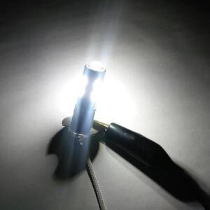 자동차 조명 H3 LED 고출력 긴 수명 안개등 전구 10SMD 5630 5730  밝은 램프 로트당 2개