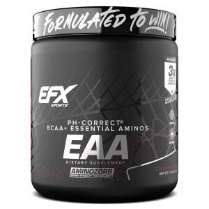 EFX 스포츠 트레이닝 그라운드 EAA | 필수 아미노산 보충제 에너지 및 단백질 합성 운동 전, 체내 또는 후 30인분 (체리 밤)