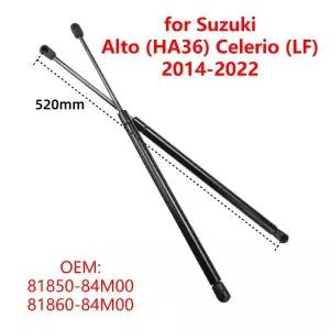 2Pcs 8185084M00 자동차 뒷 트렁크 부팅 가스 스트럿 스즈키 호환 알토 HA36 Celerio LF 2014- 용 리프트 지지대 바