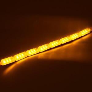 1쌍 Led 스트립 라이트 자동차 흐르는 DRL LED 주간 러닝 운전 대 한 순차  차례 신호