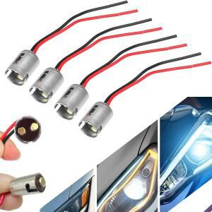 BA15D BA9S 1157 LED 전구 소켓 홀더 방향지시등 하네스 램프 어댑터4개