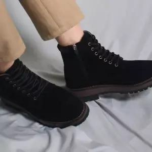 남성 키높이 워커 숏 부츠 7cm 코디