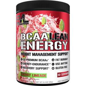 EVL BCAA 린 에너지 파우더 - 아미노산과 깨끗한 에너자이저가 포함된 운동 전 녹차 버너 지지 후 근육 회복을 위한 체리 라임에이드