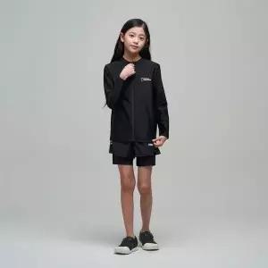 내셔널지오그래픽 키즈 K242GWL630 여아 반바지 레깅스 CARBONBLACK 510035