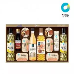 청정원 선물세트8호 참기름 햄 맛술 올리고당 식용유선물세트 명절선물