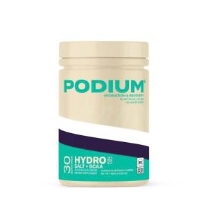 포디움 뉴트리션, 인스턴트 BCAA 파우더, 하이드로 앤 솔트 2025, 30인분, 전해질, 수분 공급, (블루 래즈 슬러시)