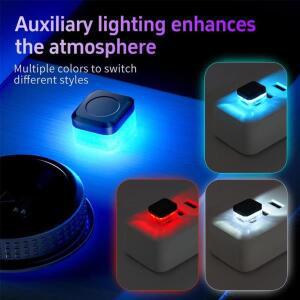 미니 USB LED 자동차 조명 인테리어 분위기 스마트  액세서리 램프 장식 U J1G1