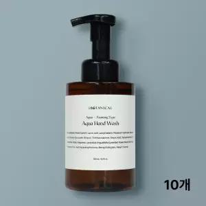 보태니컬 아쿠아 핸드워시 500mL(용기형) 10개 손세정제 향기