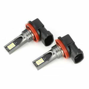 H11 LED 헤드라이트 안개등 전구 자동차 램프  밝은 주간 주행등 110W 6000K 20000LM 2개